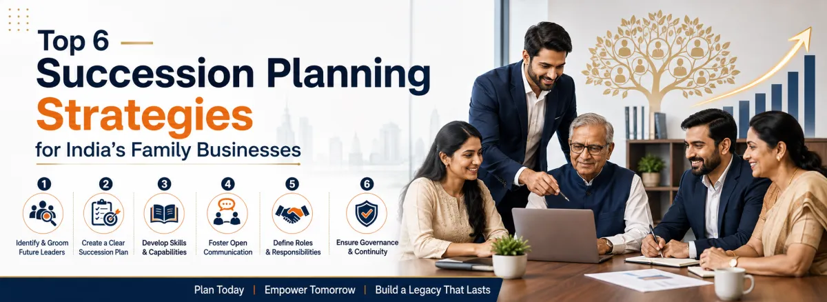 Top 6 Succession Planning Strategies for India's Family Businesses