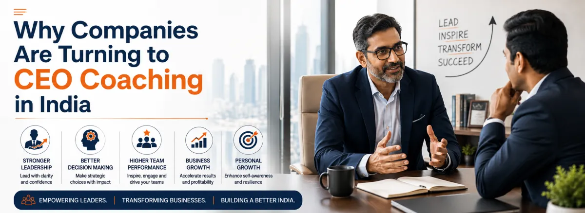 Why Companies Are Turning to CEO Coaching in India